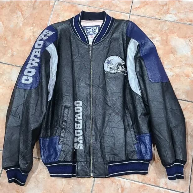G-III NFL 댈러스카우보이스 가죽자켓