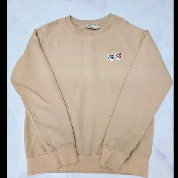 정품 메종키츠네 더블 폭스 맨투맨95