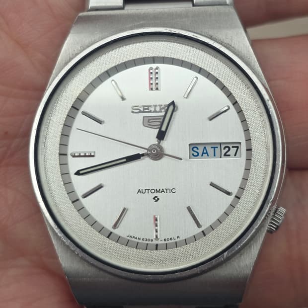 세이코 5 오토메틱 6309-602C 빈티지 시계