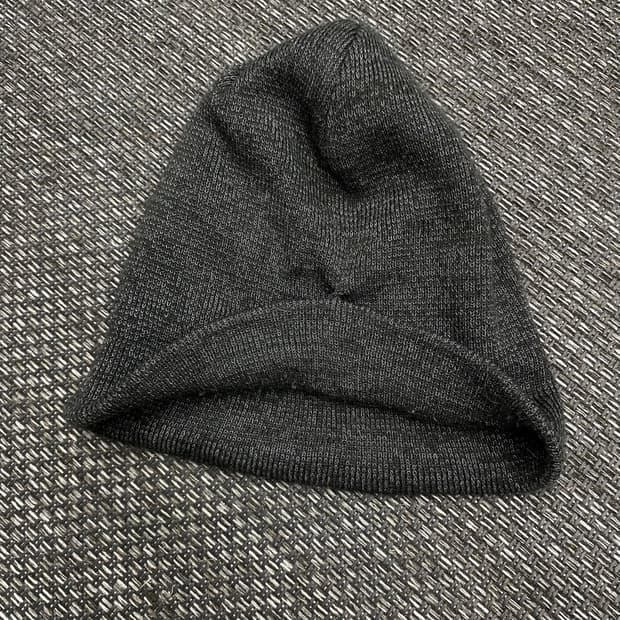 Y2K Grunge Mood Grey Beanie