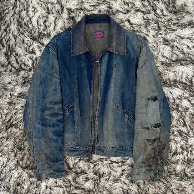40s USA Big Mac Denim Work Jacket