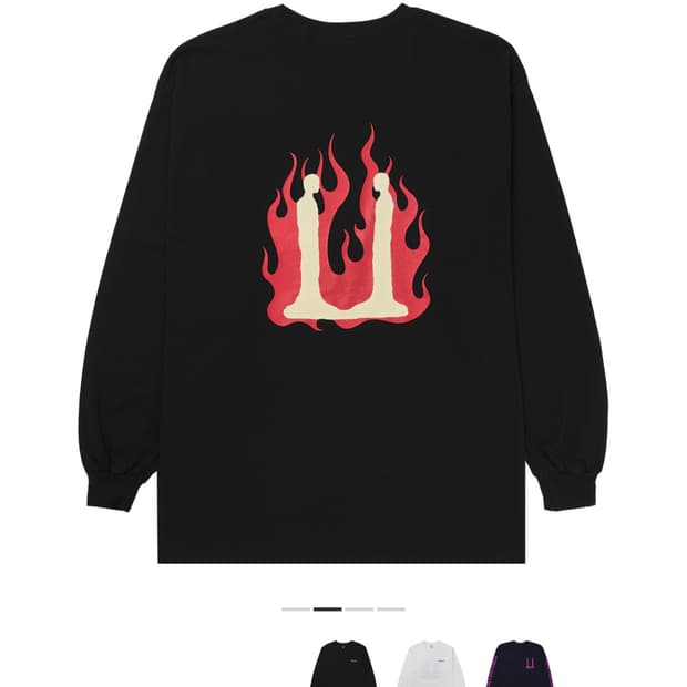 지드래곤 GD 위버멘쉬 md 롱슬리브 블랙 화이트 일괄판매