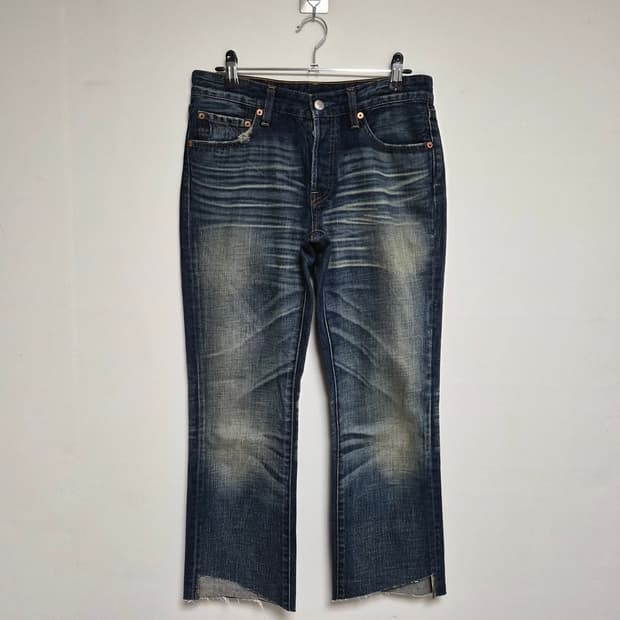 리바이스Levis 501 Korea 스트레이트진 Free사이즈 P-200