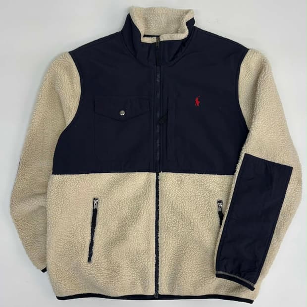 [L] 폴로 랄프로렌 신형 큐알 하이브리드 플리스 자켓