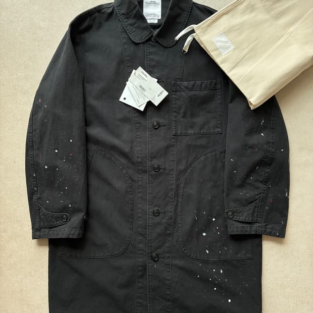 비즈빔 23AW pointer coat 블랙 1사이즈