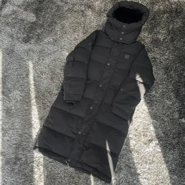 코오롱 스포츠 여성 거위털 롱패딩 (85)