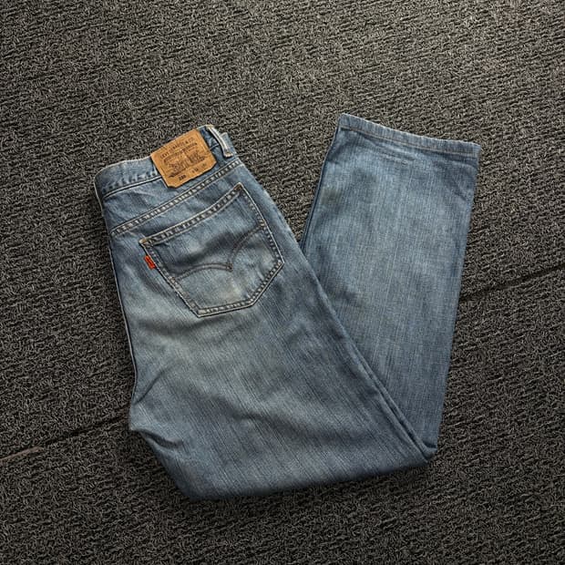 00s 리바이스 og 오렌지탭 220 와이드 데님 팬츠 1634