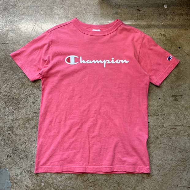 챔피온 시그니처 로고 반팔 티셔츠