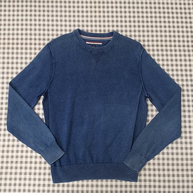 타미힐피거 데님 워시 면니트 남자95