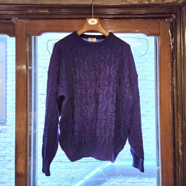 90'S 지아니 베르사체 케이블니트