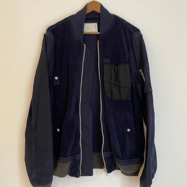 사카이 후리스 봄버자켓