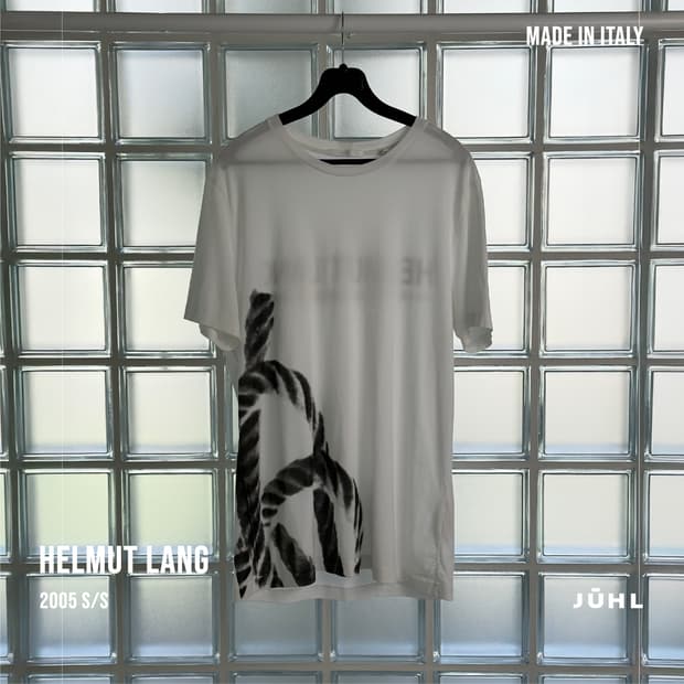 SS05 Helmut Lang Rope T-shirt
