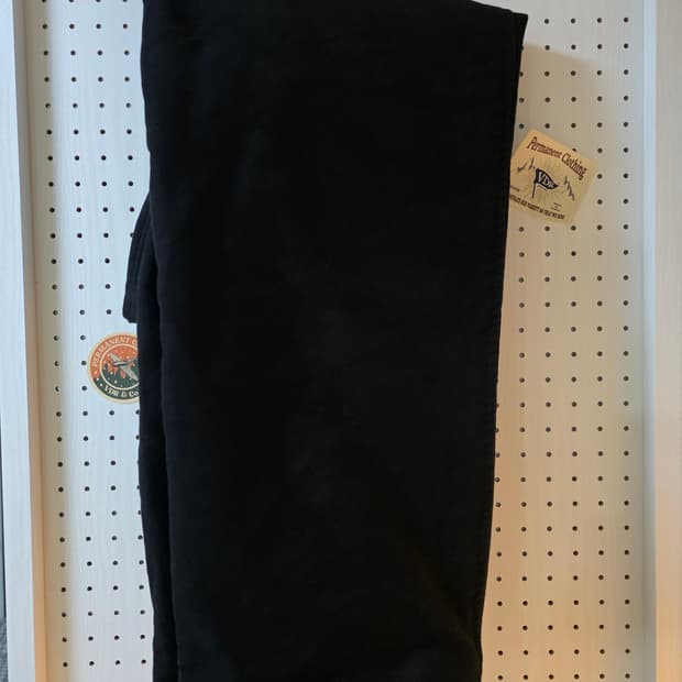 코모리 24aw 몰스킨 드로스트링 팬츠 1사이즈