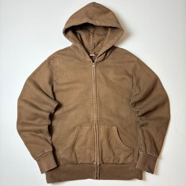 UES 00's 재팬 헤비코튼 후드 집업 PN8484