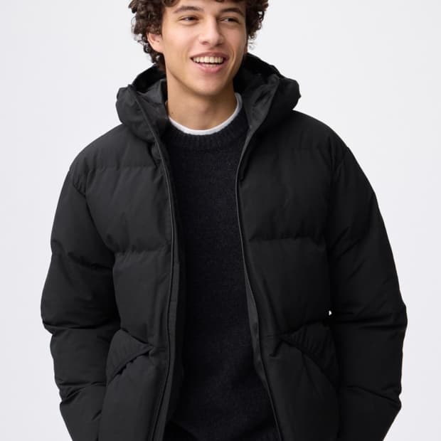 GU 지유 웜패디드 퀼팅 파카