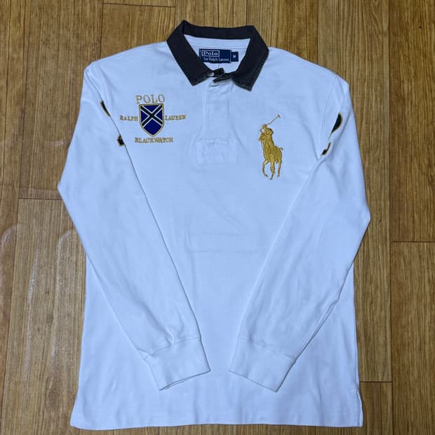 폴로 랄프로렌 빅포니 블랙와치 카라티