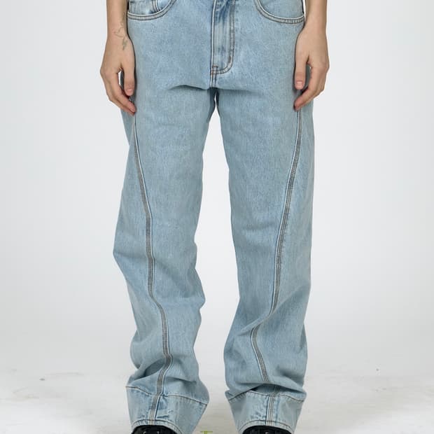 플라스틱프로덕트 DRIFT DENIM PANTS