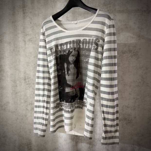 Colza y2k stripe long sleeve