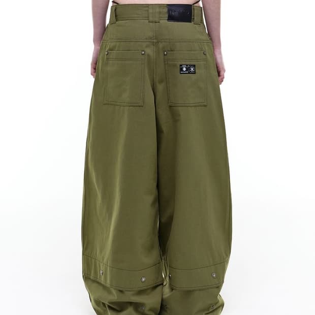 오퍼스 0012 08 멜티드 코튼 팬츠 M