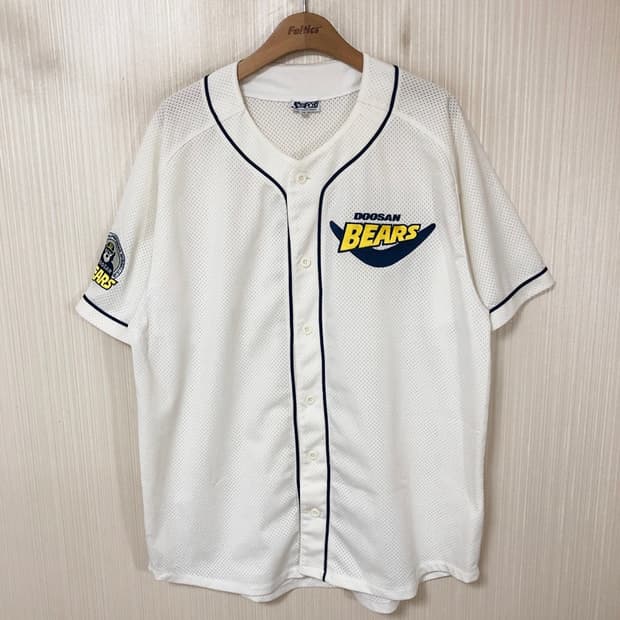 KBO 두산베어스 올드반달 홈유니폼/져지 110