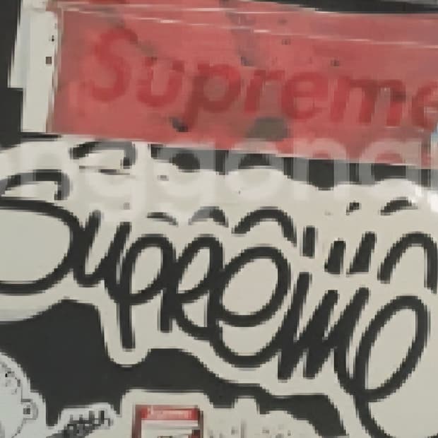 슈프림 레어스티커 팝니다(정품)