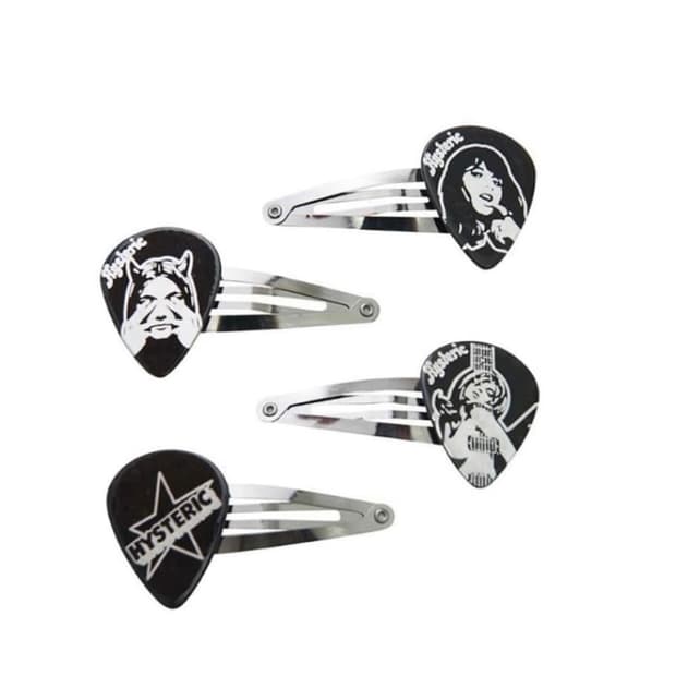 히스테릭글래머 기타 피크 헤어핀 세트