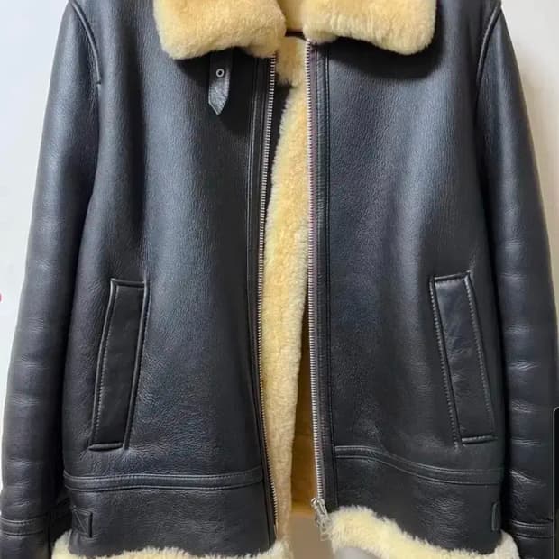 스페로네 램스킨 리얼 무스탕 L