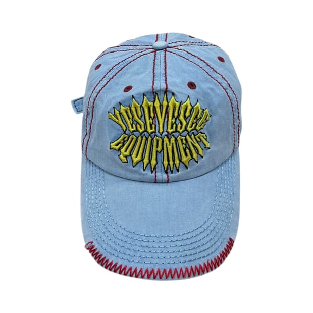예스아이씨 락스타 볼캡 모자 블루