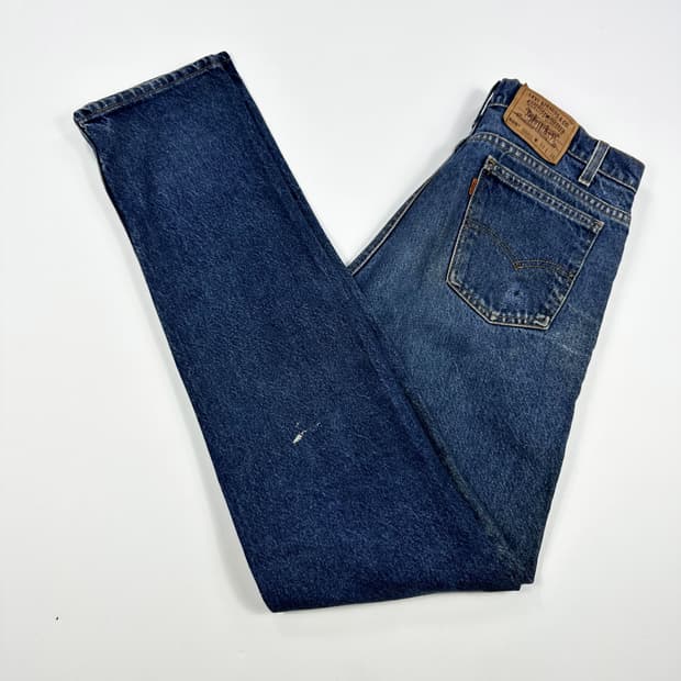 32 90s USA 리바이스 505 오리지널 스트레이트 데님팬츠