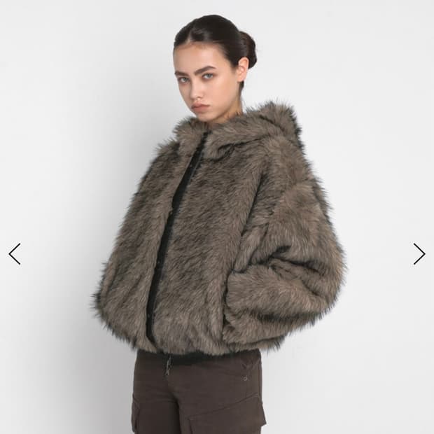 [SANDRIC] 샌드릭 리버시블 퍼 레더자켓