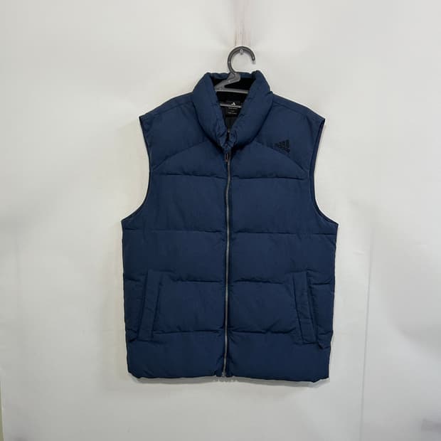 아디다스 남성 다운 패딩조끼 110