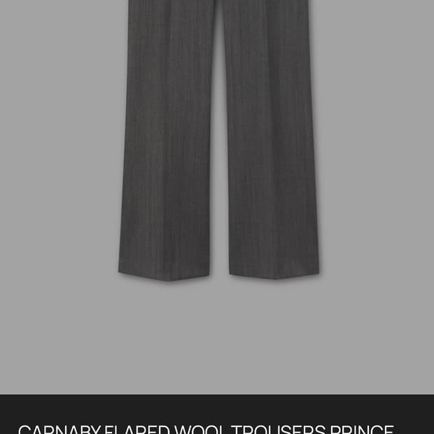 [새상품] 25ss 타일레 Carnaby 트라우저 팝니다. (그레이,3)
