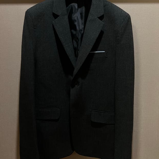 Oversize Charcoal Blazer XXL