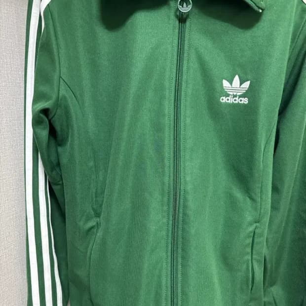 초록색 그린 아디다스 져지