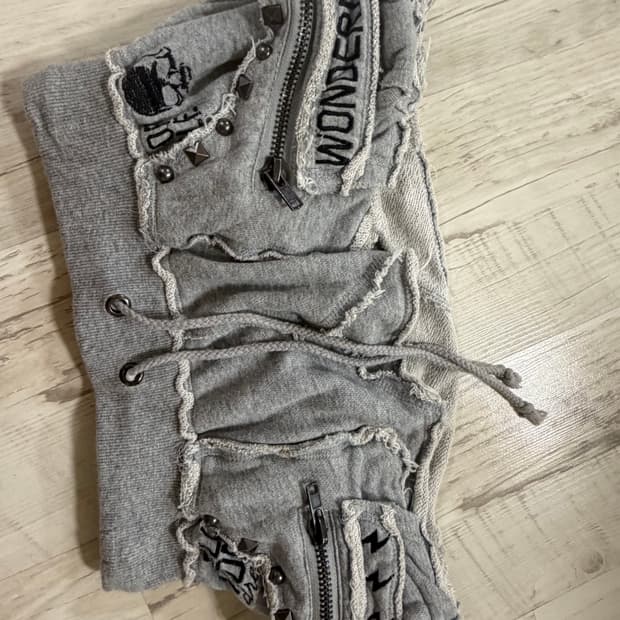 고스트오브할렘 펑크 그런지 스커트