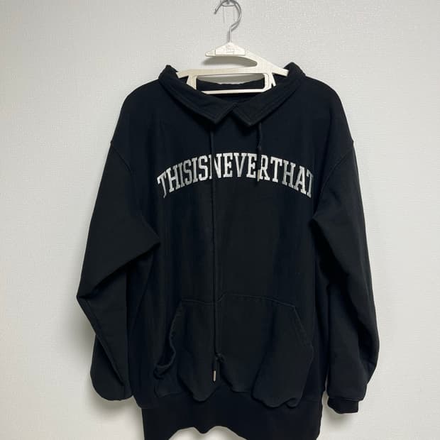 [s] 디스이즈네버댓 아치로고 카라 맨투맨