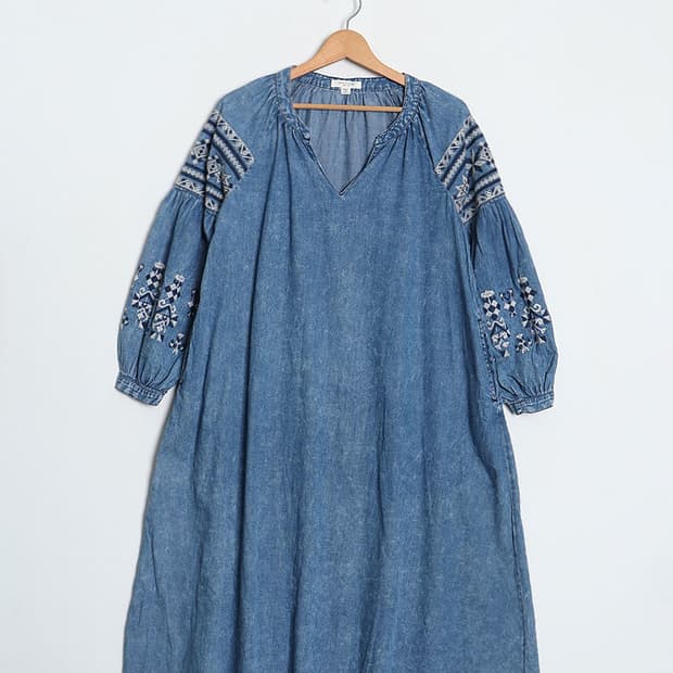 FREAK'S STORE Embro Denim One-Piece