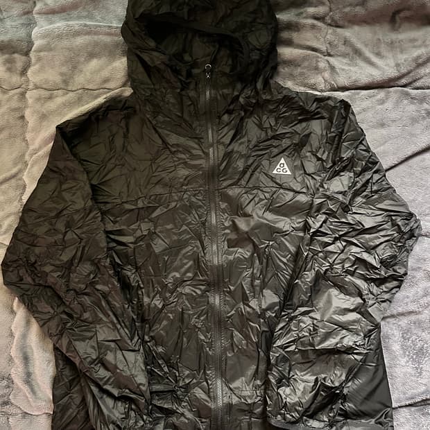 나이키 acg 신더콘 바람막이 블랙