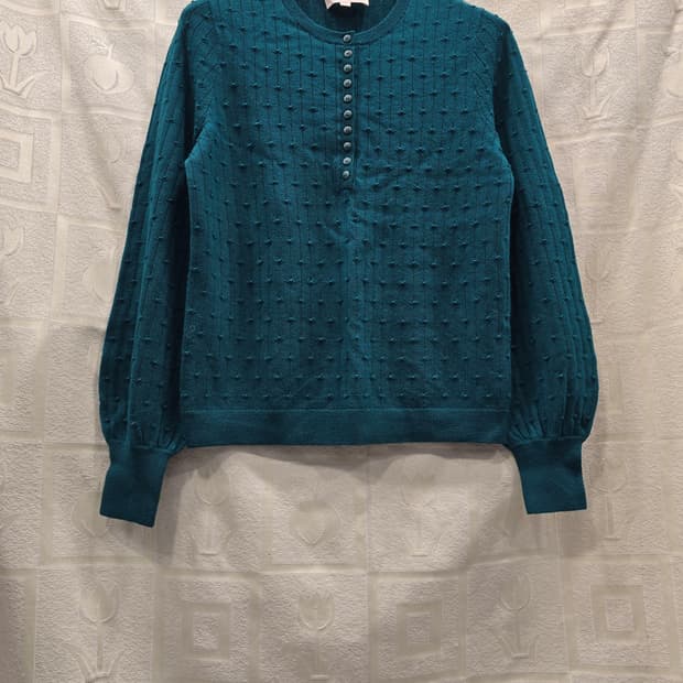 거의새거) 세잔 세잔느 Sezane 라메일 메리노 울 니트 티셔츠 XXS