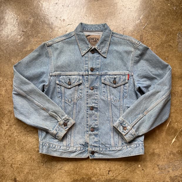 에드윈 데님 트러커 재킷