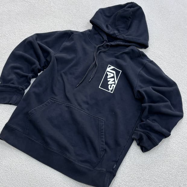 XL 반스 빅로고 후드 티셔츠 0324E