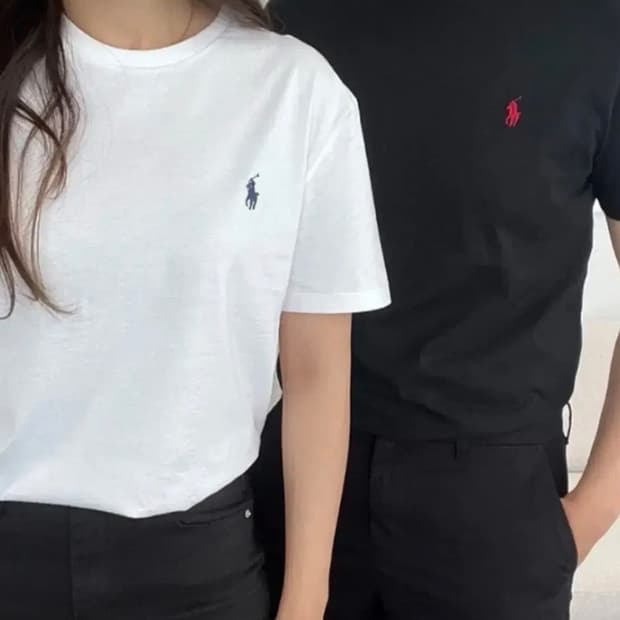 폴로 반팔 블랙