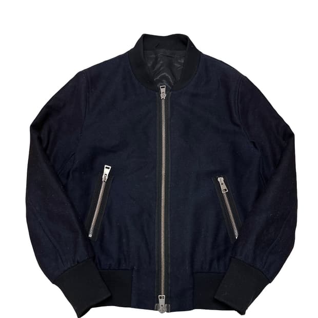 Ami 아미 울 봄버 블루종 자켓