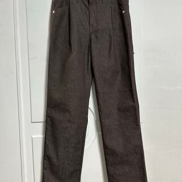 세터 브라운 데님 팬츠