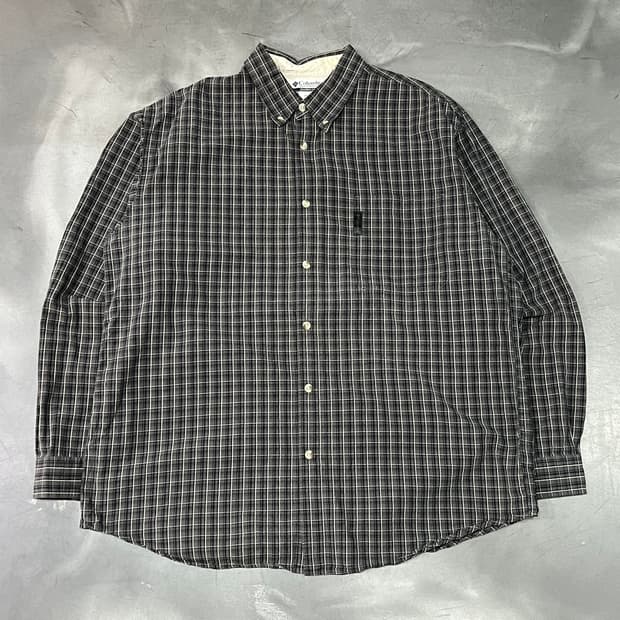  컬럼비아 체크 셔츠 y15027