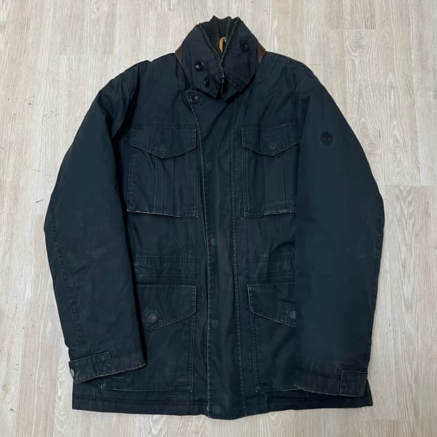 팀버랜드 빈티지 워싱 코튼 포켓 야상 필드자켓 M/95 