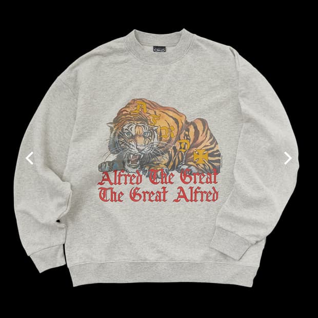 Heritagefloss alfred tiger crewneck
