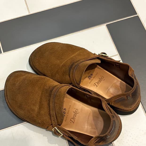 드레익스 오로라 슈즈 콜라보 러프아웃 스웨이드