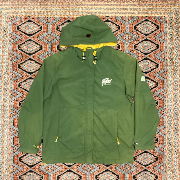 후부스포츠 그린 바람막이 점퍼 남성95