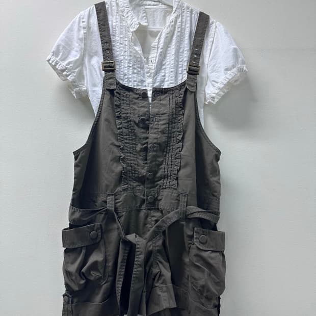 멜빵 카고 set